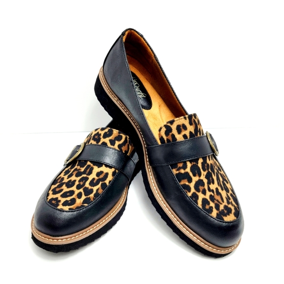 Sofft Shoes - EuroSoft by Sofft Lucena Leopard Slip on Loafer